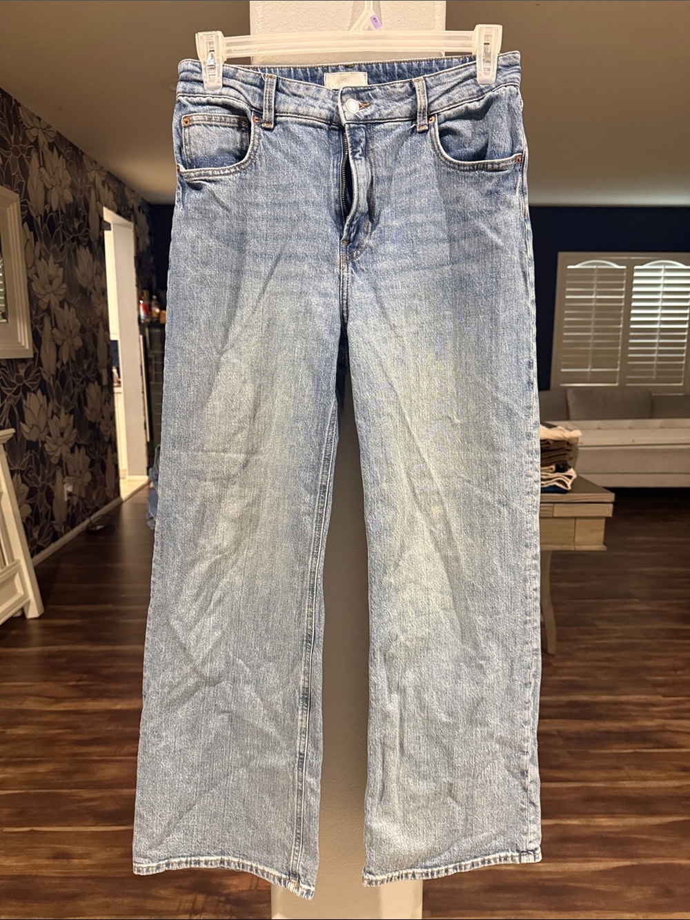 H&M Light Blue Women's Wide Leg Jeans